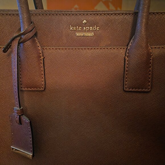 Kate Spade New York Plum Satchel – NWOT  - Gift-Ready - Fall Fashion Essential - Picture 1 of 5